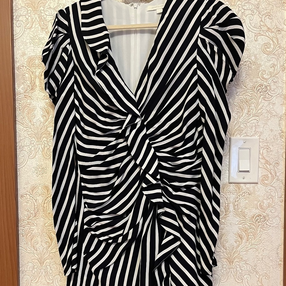 Johnathan Simkhai striped midi dress - Picture 4 of 6